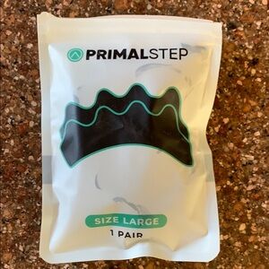 PrimalStep Large Toe Separators, New, open package